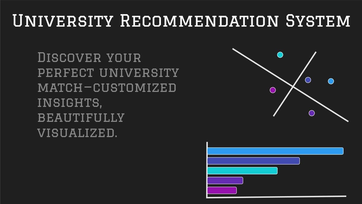 University Recommendation System